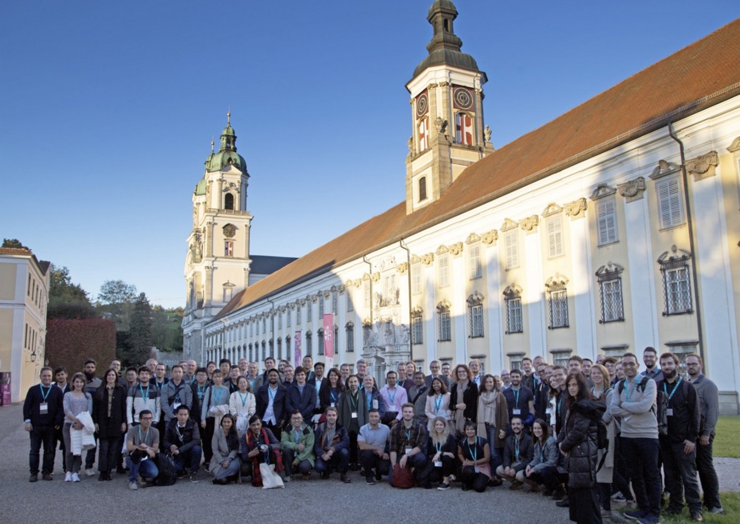 Gruppenbild der Teilnehmer in St. Florian