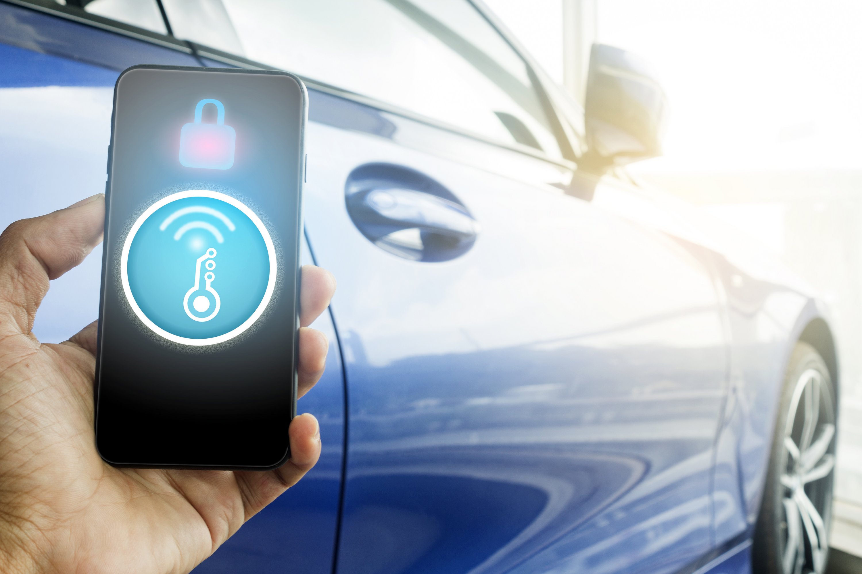 digital car keys on the phone