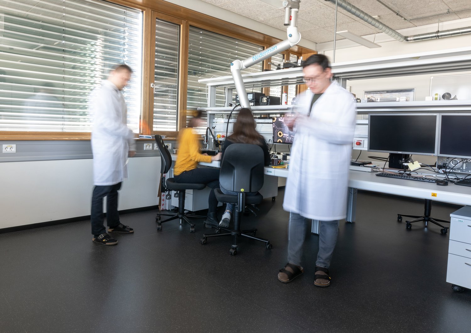 Forscher:innen im Labor